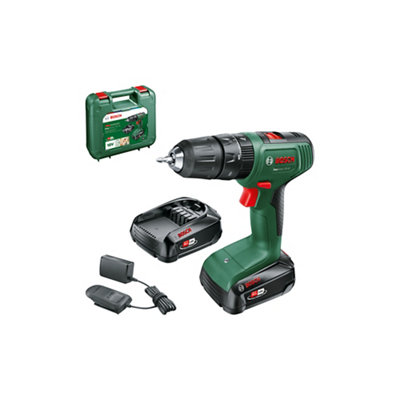 B&Q -  18V Li-Ion Cordless Combi Drill (2 X 2Ah)Easyimpact 18V-40