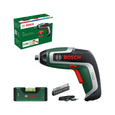 B&Q -  Cordless Screwdriver Ixo 7 Level Set Carton Box 06039E0008