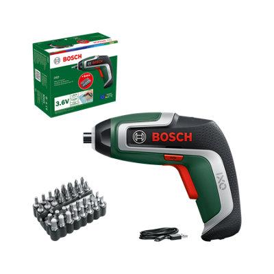 B&Q -  Cordless Screwdriver Ixo 7 Bit Set Carton Box 06039E000B