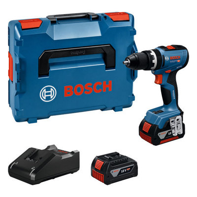 Bosch 18V Cordless Impact Drill/drivers Gsb 18V-65 L-Boxx 136 06019N3373 from B&Q