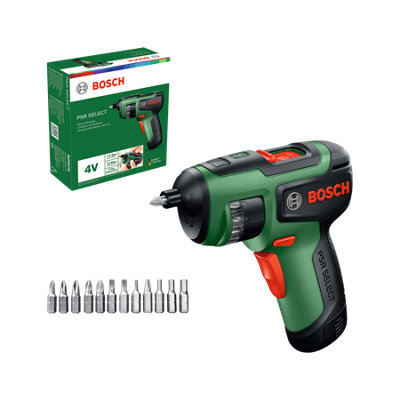 Bosch Cordless Screwdriver Psr Select 0603977100 from B&Q