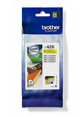 Brother Lc-426Y Inkjet CartridgeYellowSingle PackStandard YieldIncludes 1 X Inkjet CartridgeBrother Genuine Supplies from B&Q