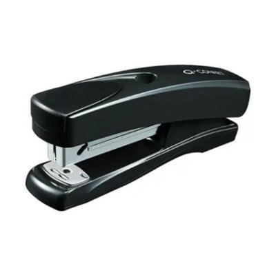 Q-Connect Black Half Strip Plastic Stapler from B&Q