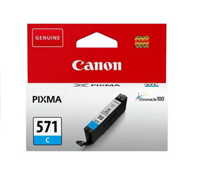 Canon Cli-571C Cyan Ink Cartridge0386C001 from B&Q