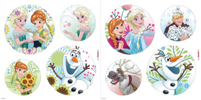 Komar Disney Frozen Springday Self-Adhesive Window Stickers from B&Q