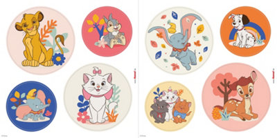 Komar Disney Characters Better Together Self-Adhesive Window Stickers from B&Q