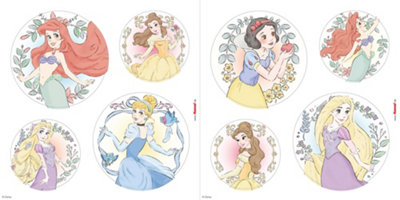 Komar Disney Princess Kindness Self-Adhesive Window Stickers from B&Q