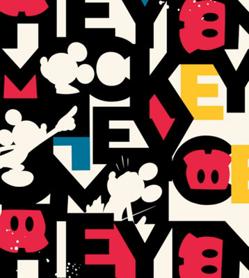 Komar Disney Mickey Mouse Mixup Wall Mural2.8M X 2.5M from B&Q