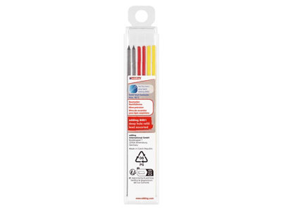 edding 8881 Deep Hole Refill Lead Assorted 6Pcs Set 4-8881-6999 - Image 5