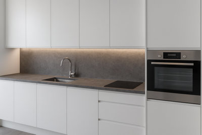 GravaHaus Kitchen Breakfast Bar Storm Monolith 3500 X 670 X 22mm from B&Q