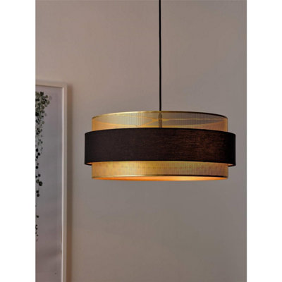 Osram Decor Hornet Pendant Ceiling Light 3Xe27 Black Max 3X10W Led Modern Indoor from B&Q