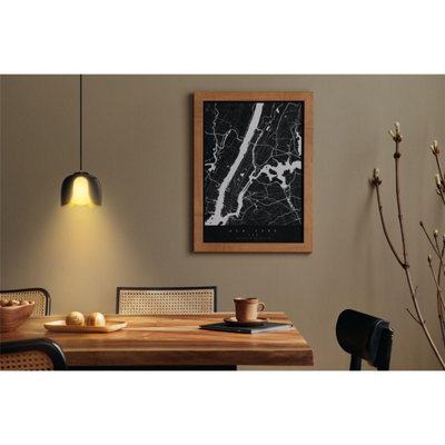 Osram Decor Corolle Pendant Ceiling Light E27 Black Glass Max 15W Led Modern from B&Q