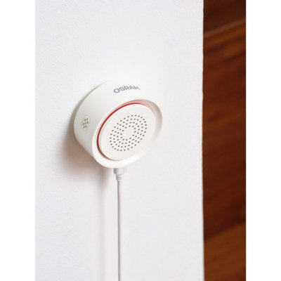 Osram Smart+ Wifi Alarm Siren Triple Alarm Function Alexa/google Home from B&Q