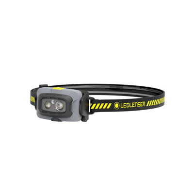Ledlenser Hf4R Work Rechargable 500 Lumen 80 Cri Led Head Torch + Helmet Connecting Kit from B&Q