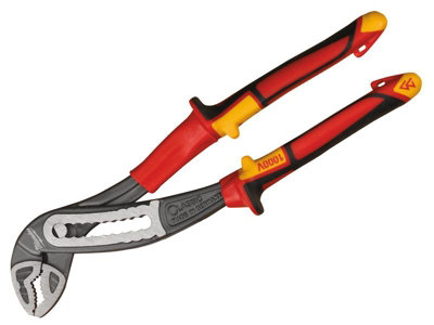 Milwaukee 4932464574 Vde Insulated Water Pump Pliers 240mm Vde Din En/iec 60900 from B&Q
