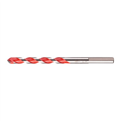 Milwaukee - Premium Concrete Drill Bit - 3 Flat Shank 10Mm X 150Mm - 1 Piece Red