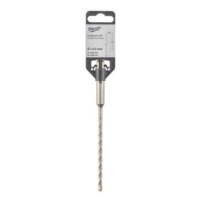 Milwaukee5.5mm X 160mm Sds+ Contractor Drill Bit from B&Q