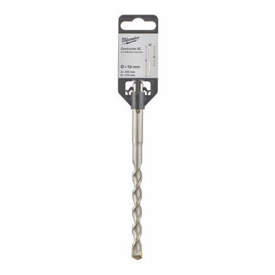 Milwaukee10mm X 160mm Sds+ Contractor Drill Bit from B&Q