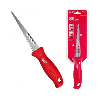Milwaukee 4932479783 Plasterboard Drywall Saw 150mm Rasping Jab Saw Thick Blade from B&Q