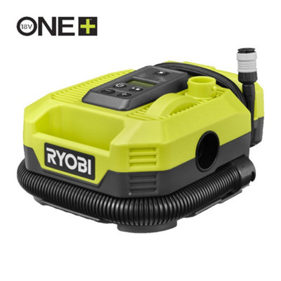 Ryobi Cordless Multi Inflator Starter Kit (1 X 2.0Ah) 18V One+ from B&Q