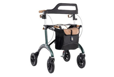 The Ramp People Saljol Carbon RollatorGreenMedium Foldable Lightweight from B&Q