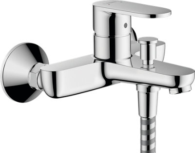 Hansgrohe Vernis Blend Single Lever Bath Mixer For Exposed Installation With 2 Flow Rates from B&Q