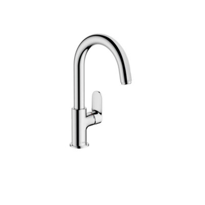 Hansgrohe Vernis Blend Swivel Spout Basin Mixer Tap With Pop-Up Waste from B&Q