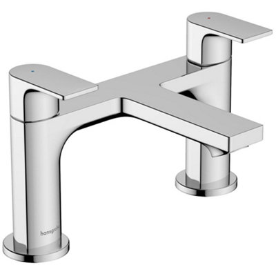 Hansgrohe Rebris E 2-Hole Rim Mounted Bath Mixer Chrome 72480000 from B&Q