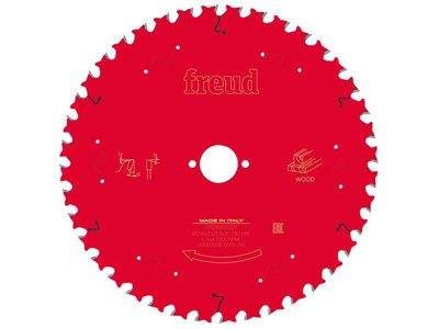 Freud F03Fs09779 Wood Table Saw Blade 254 X 30 X 2.6/1.8mm X 40T Fre03Fs09779 from B&Q