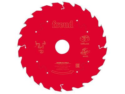 Freud F03Fs10058 Wood Circular Saw Blade 190 X 30 X 1.45/1mm X 24T Fre03Fs10058 from B&Q