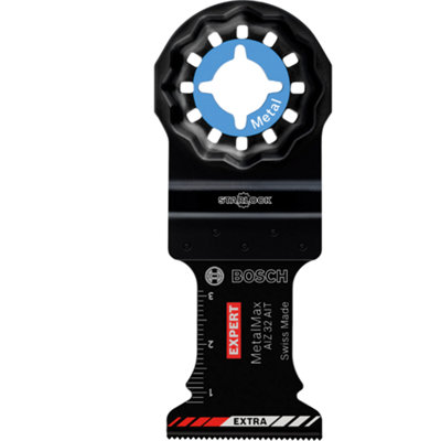 Bosch Professional Expert Starlock Coated Carbide Plunge Cut Metal Blade (Aiz32Ait1 Piece) from B&Q