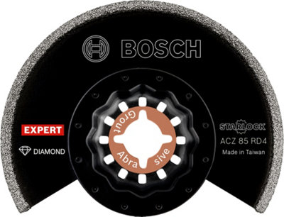 Bosch Professional Starlock Diamond Segment Grout & Abrasive Acz85Rd410Pcs from B&Q