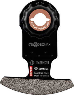 Bosch Professional Starlockmax Diamond Semi-Segment Grout & Abrasive Mati68Rd41 Piece from B&Q