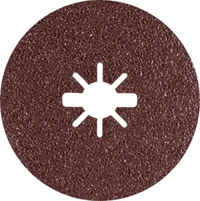 Bosch Professional Expert R781 Prisma Ceramic X-Lock Fibre Disc125mmG805-Pc from B&Q