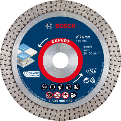 Bosch Professional EXPERT HardCeramic 76 mm Diamond Cutting Disc - Image 4