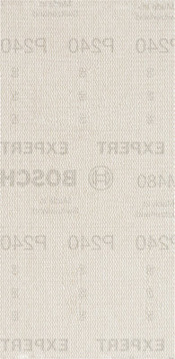 Bosch Professional Expert M480 Sanding Net For Orbital Sanders93 X 186 mmG 240 from B&Q