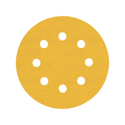 Bosch Professional Expert C470 Sandpaper115mm8 HolesG 240 For Random Orbital Sanders from B&Q