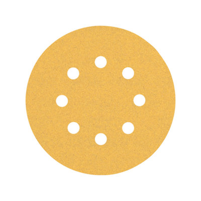 Bosch Professional Expert C470 Sandpaper125mm8 HolesG 400 For Random Orbital Sanders from B&Q