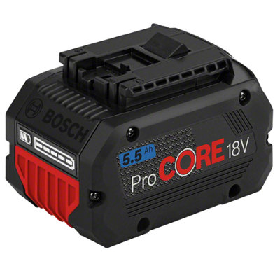 Bosch 1600A02149 Procore Gba 18V 5.5Ah Lithium Ion Battery Cordless from B&Q