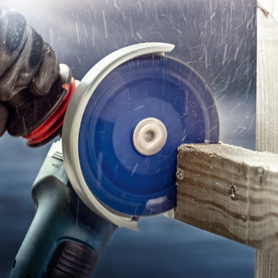 Shop angle grinder discs.