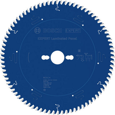 Bosch Expert Laminated Panel Circular Saw Blade 250 X 3.2/2.2 X 30mm T80 from B&Q