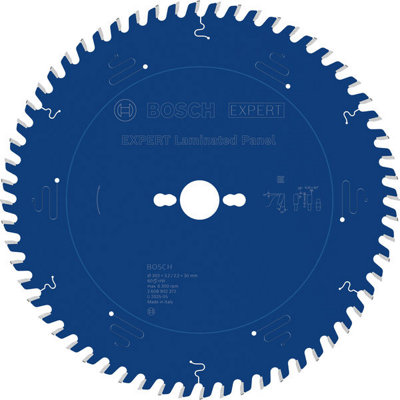Bosch Expert Laminated Panel Circular Saw Blade 303 X 3.2/2.2 X 30mm T60 from B&Q