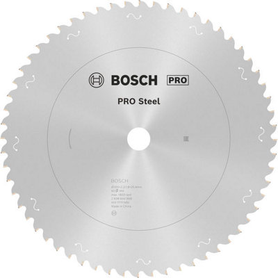 Bosch Pro Steel Circular Saw Blade Corded 305 X 2.2 X 25.4 mm T60 2608844868 from B&Q