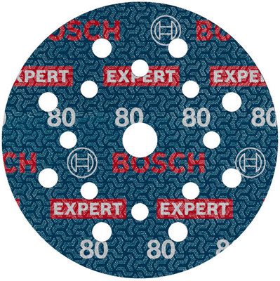 B&Q -  Sanding Sheets Expert O780 Foil Sanding Disc 125 mm G80 2608902409