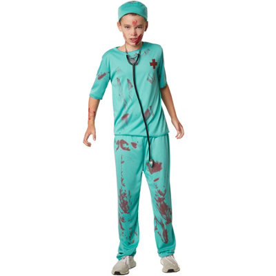 B&Q -  Gruesome Doctor 302211Green 128 (7-8Y)