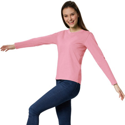 B&Q -  Women  Long-Sleeved Top -304130Rose S