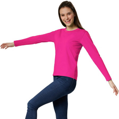 B&Q -  Women  Long-Sleeved Top -304138Pink Xl