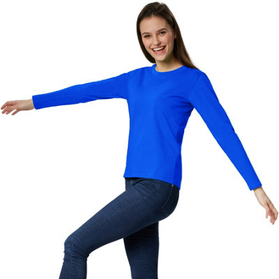 B&Q -  Women  Long-Sleeved Top -304151Blue M