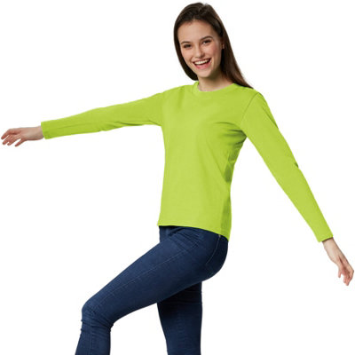 B&Q -  Women  Long-Sleeved Top -304179Bright Green Xxl