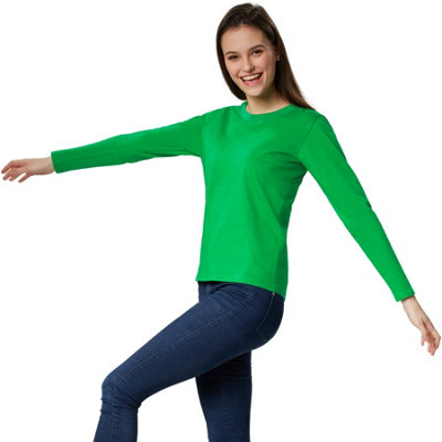 B&Q -  Women  Long-Sleeved Top -304182Green L